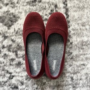 Allbirds Tree Breezers Flats Sunkissed Red